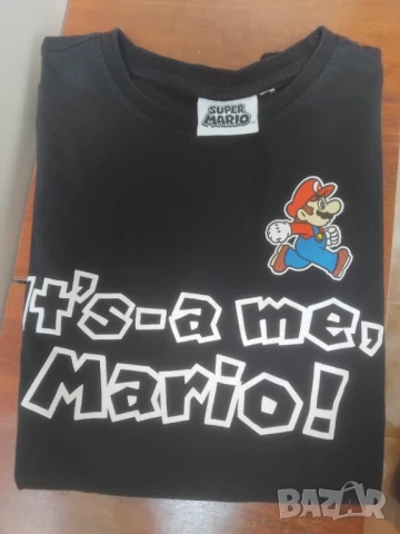 Super Mario Nintendo оригинална тениска Супер Марио