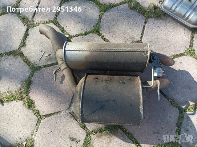 Задно гърне БМВ е65 3.5 4.5 БЕНЗИН 7505799 7505798 , снимка 2 - Части - 53410363