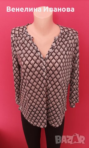 Дамска елегантна блуза с 3/4 ръкави H&M , снимка 1 - Блузи с дълъг ръкав и пуловери - 41410119