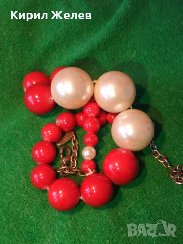 МОДЕН ГЕРДАН ХЕНД-МЕЙД от ПОРЦЕЛАН ЦВЕТНА КЕРАМИКА МАРКОВ 20892, снимка 4 - Колиета, медальони, синджири - 33395022