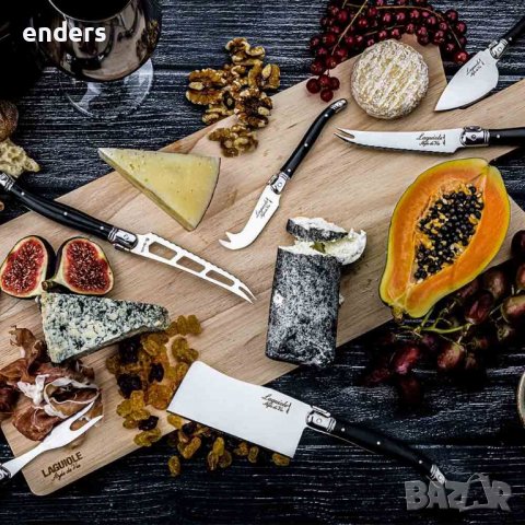 Комплект дъска и ножове за сирене Laguiole Style de Vie Premium, снимка 2 - Прибори за хранене, готвене и сервиране - 38837126