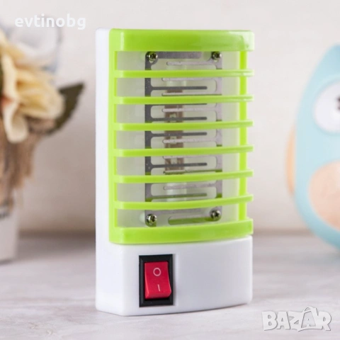 Електрическа лампа против комари, LED светлина - TV1048, снимка 3 - Градински мебели, декорация  - 53859201