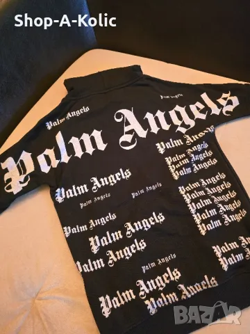 Original Grailed Palm Angels Ultra Logo-Print Over Hoodie, снимка 4 - Суичъри - 50355802