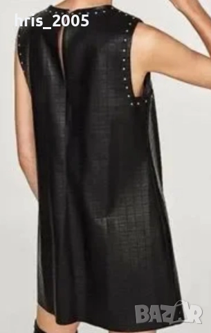 Кожена рокля Zara , снимка 6 - Рокли - 52466315