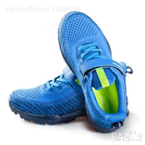 Сини детски маратонки с мрежа и удобни леки подметки модел: 30919-2 ROYAL, снимка 3 - Детски маратонки - 44598688