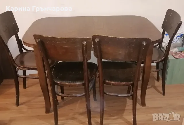 Класическа трапезна маса, снимка 5 - Маси - 55975617