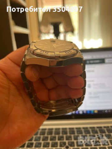 Мъжки часовник TAG HEUER AQUARACER CALIBRE 5 43 mm 300 m - 5995.00 лв., снимка 4 - Мъжки - 42316747