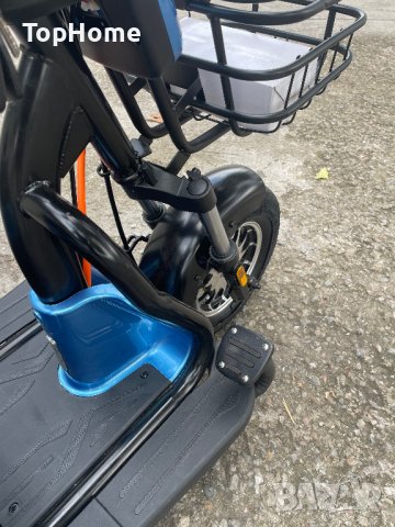  Двуместна Електрическа Триколка PUDDING 1800W МОДЕЛ 2025, снимка 13 - Мотоциклети и мототехника - 42119609