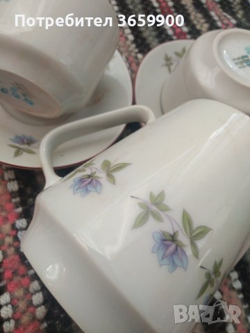 Сервиз за кафе,Изида, от 1973г,НОВ, снимка 6 - Сервизи - 44197269