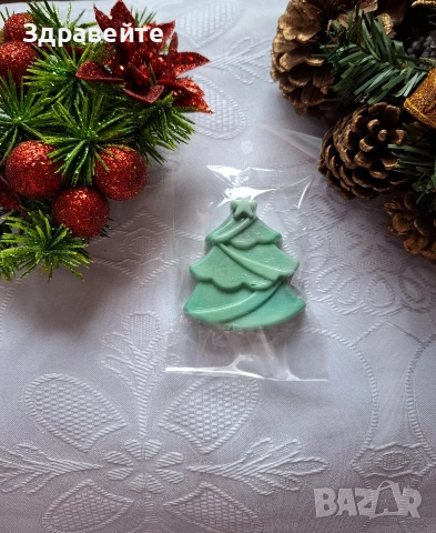 Коледни глицеринови сапунчета за подаръци, снимка 13 - Коледни подаръци - 52676365