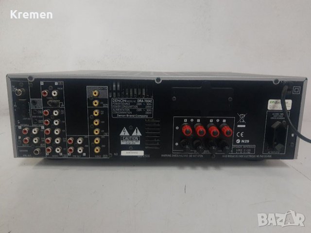 Усилвател DENON DRA-700AE, снимка 6 - Ресийвъри, усилватели, смесителни пултове - 39954478