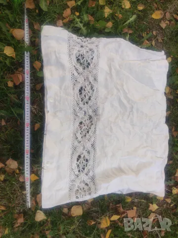 Продава стара калъфка за възглавница с дантела