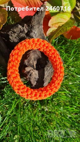 Ръчно плетена бохо гривна, снимка 5 - Гривни - 53237836