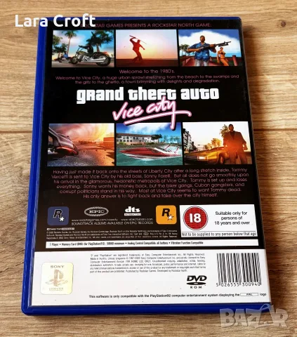 PS2 GTA Vice City PlayStation 2, снимка 3 - Игри за PlayStation - 55774252