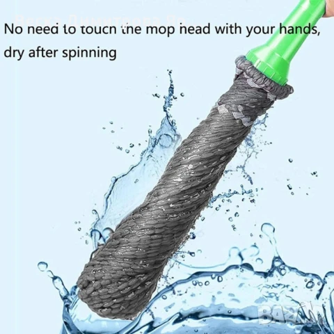 Моп с бързо и лесно изстискване, снимка 3 - Мопове, кофи, четки и метли - 51143814