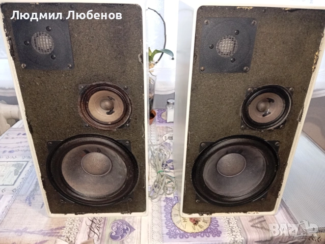 Стерео комбайн с грамофон и тонколони в отлично състояние , снимка 11 - Грамофони - 53663194