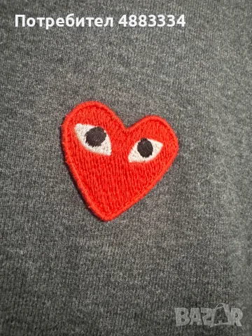Play Comme des Garçons., снимка 2 - Блузи с дълъг ръкав и пуловери - 56179288