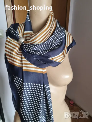 Копринен шал Massimo Dutti, снимка 1