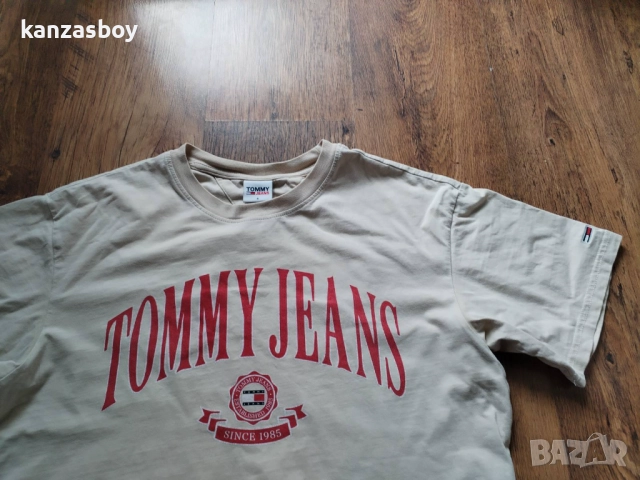 Tommy Hilfiger - страхотна мъжка тениска S, снимка 3 - Тениски - 51501056