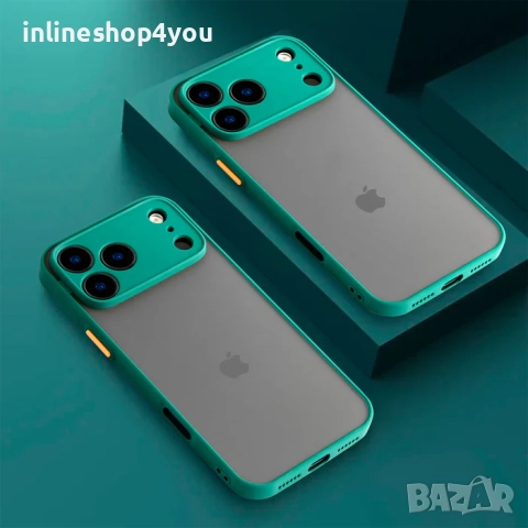 Цветен Кейс Rock за Apple iPhone 17 Pro / Max със защита около камерата, снимка 4 - Калъфи, кейсове - 52216515