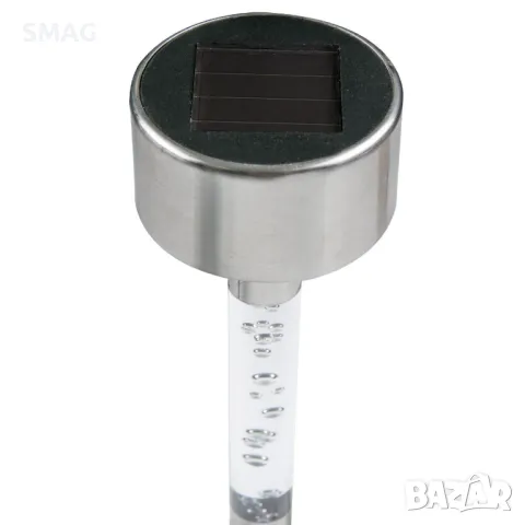 Слънчев фенер соларна лампа с редуващи се цветове 24.5см S_1165189, снимка 4 - Соларни лампи - 49904805