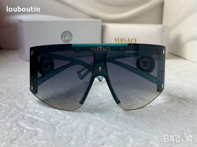 Versace MEDUSA ICON SHIELD слънчеви очила UV 400 защита, снимка 2 - Слънчеви и диоптрични очила - 38777130