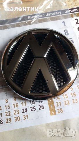 Предна емблема за фолксваген Т5,Т6,крафтер и др.С размери 16.5-17см перфектна, снимка 5 - Аксесоари и консумативи - 30946234