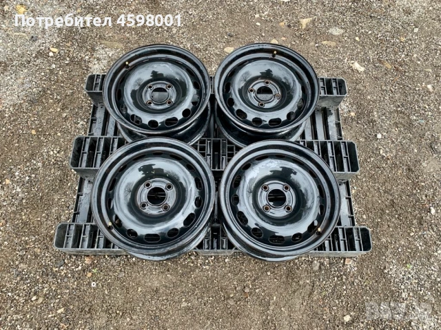4бр.Оригинални джанти 15цола 4x108 за Citroen Berlingo,C4,Peugeot Partner,308,Opel Combo