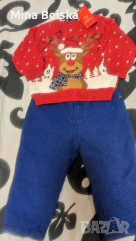 Бебешки дрехи рр74 есен/зима, снимка 2 - Бебешки гащеризони - 38990739