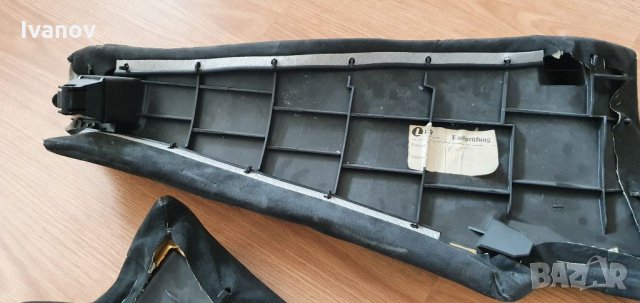 Задни страници от задна облегалка за бмв е46 купе алкантара , снимка 14 - Части - 34713466