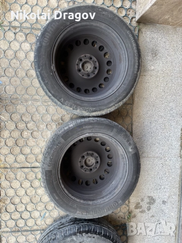 16” гуми с джанти Mercedes 5х112 с датчици за налягане на въздуха, снимка 6 - Гуми и джанти - 55539910