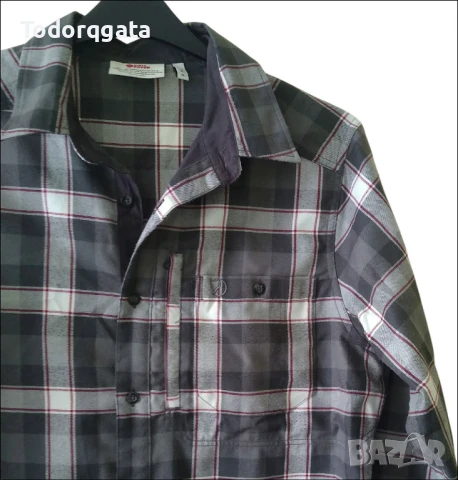 Fjallraven М Мъжка Риза Носена Веднъж Casual Urban Outdoor Vintage
