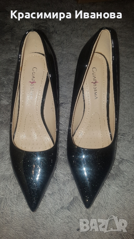 Дамски обувки 35 номер лак, снимка 1