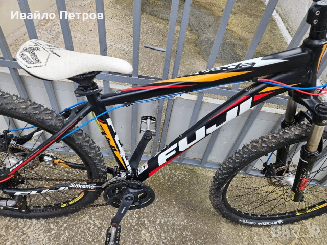 Алуминиев велосипед 26 цола FUJI-шест месеца гаранция, снимка 8 - Велосипеди - 53656292