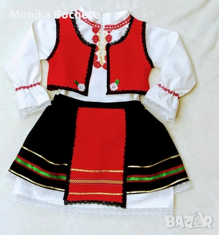 Бебешки и детски народни носии за Лазарица, снимка 7 - Детски комплекти - 53289506