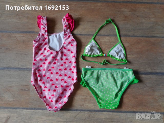 2бр бански + 3-ти подарък 110-116см за 11лв, снимка 4 - Детско бельо и бански  - 34315066