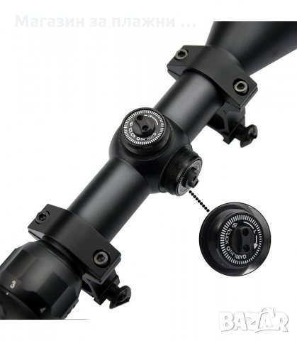 ОПТИЧЕСКИ МЕРНИК BUSHNELL 3-9X40 ТАКТИЧЕСКО МАРКИРАНЕ НА ПОЛЕТО И ХОЛОГРАФ - код 1891, снимка 8 - Оборудване и аксесоари за оръжия - 34239882