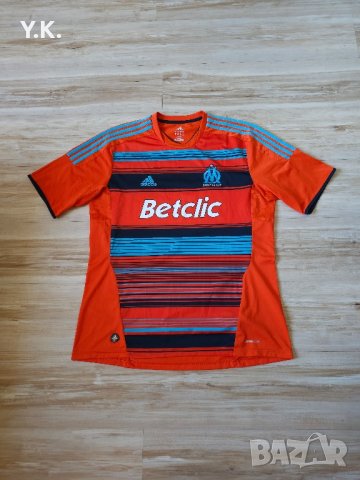 Оригинална мъжка тениска Adidas Climacool x F.C. Olympique Marseille / Season 11-12 (Third), снимка 1 - Тениски - 41918513