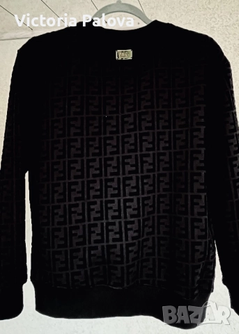 Уникален суитчър унисекс FENDI X TEAM WANG  рядка находка, снимка 7 - Суичъри - 51761293