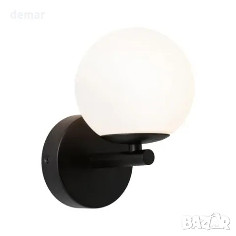 Черен LED аплик Paulmann 71074 Gove, 5 W, 400 lm, 3000 K, IP44, снимка 2 - Други стоки за дома - 56228550