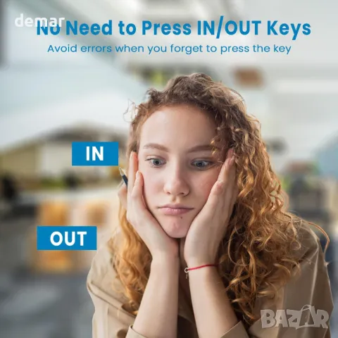 HapAttend Самостоятелна машина за присъствие, с 5 RFID карти, Н3, снимка 7 - Друга електроника - 48826813