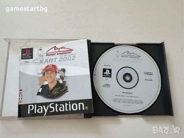 Michael Schumacher Kart 2002 за PS1, снимка 3 - Игри за PlayStation - 51358984