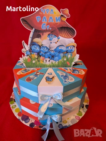 Картонена торта Скай и Еверест пес патрул, снимка 18 - Други - 53134952