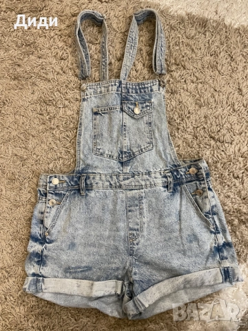 Дамски дънков гащеризон