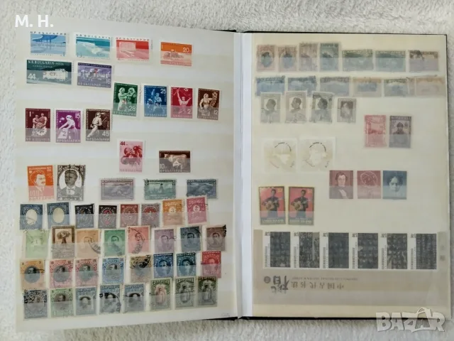Класьор с марки от различни държави , снимка 7 - Филателия - 56113085