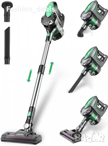 Нова ръчна Безжична прахосмукачка с мощно засмукване Blitz V8 Почистване дом