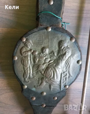 Комплект за камина с бронзови дръжки, снимка 5 - Камини - 56274620
