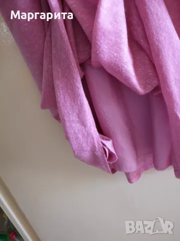 Лятна рокля с приятен розов цвят, снимка 2 - Рокли - 50047126