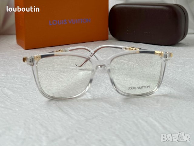 Louis Vuitton дамски диоптрични рамки очила за компютър прозрачни слънчеви очила, снимка 4 - Слънчеви и диоптрични очила - 44464877