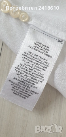 POLO Ralph Lauren Len/ Лен Slim Fit Mens Size M  ОРИГИНАЛ! Мъжка Ленена Риза., снимка 13 - Ризи - 53504156